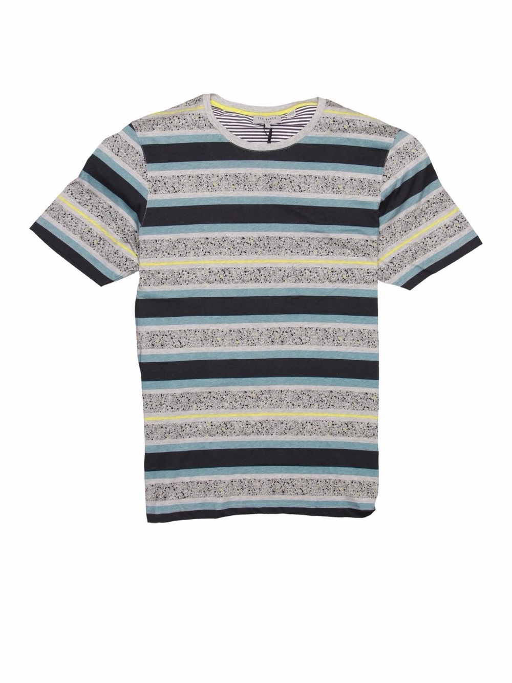 Ted Baker Crewneck T-Shirt in Blue and Gray